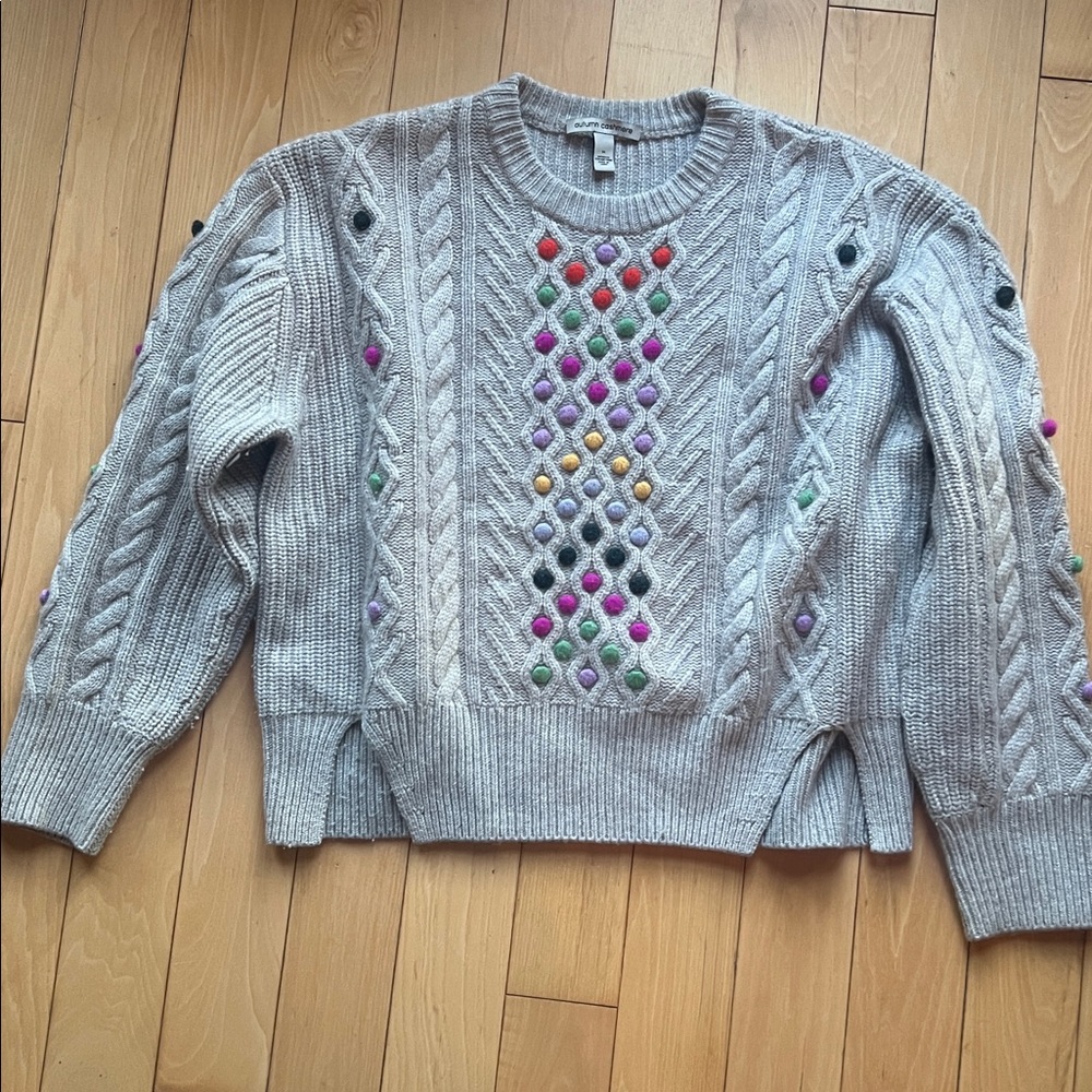 Autum cashmere wool blend sweater